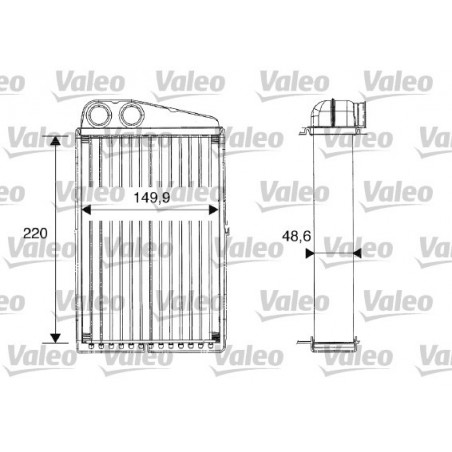 Radiateur de chauffage VALEO