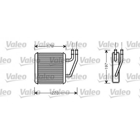 Radiateur de chauffage VALEO