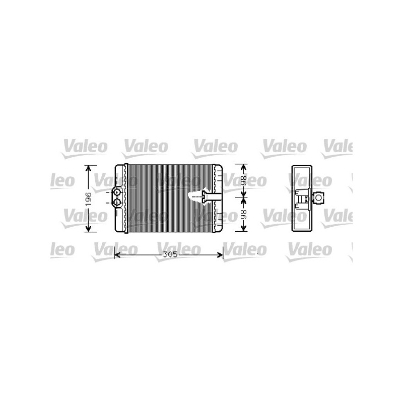 Radiateur de chauffage VALEO