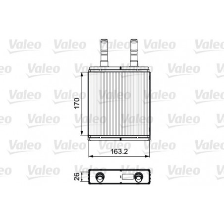 Radiateur de chauffage VALEO