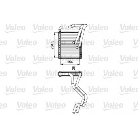 Radiateur de chauffage VALEO