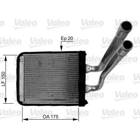 Radiateur de chauffage VALEO