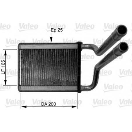 Radiateur de chauffage VALEO