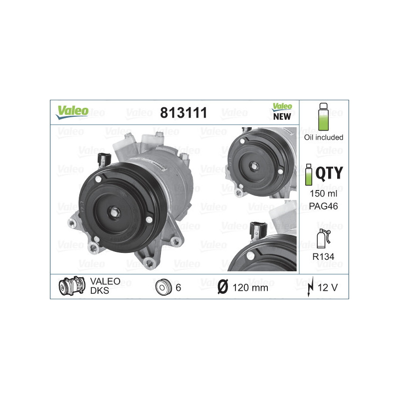 Compresseur de climatisation VALEO