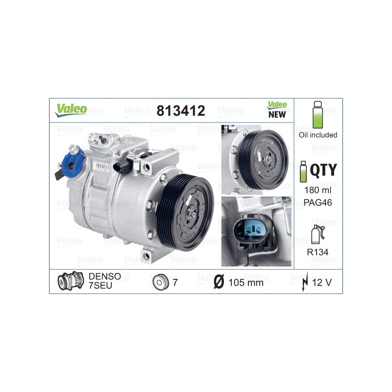 Compresseur de climatisation VALEO