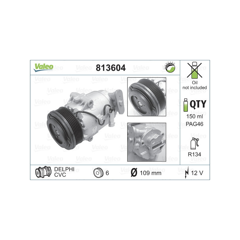 Compresseur de climatisation VALEO
