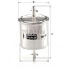 Filtre à carburant MANN-FILTER