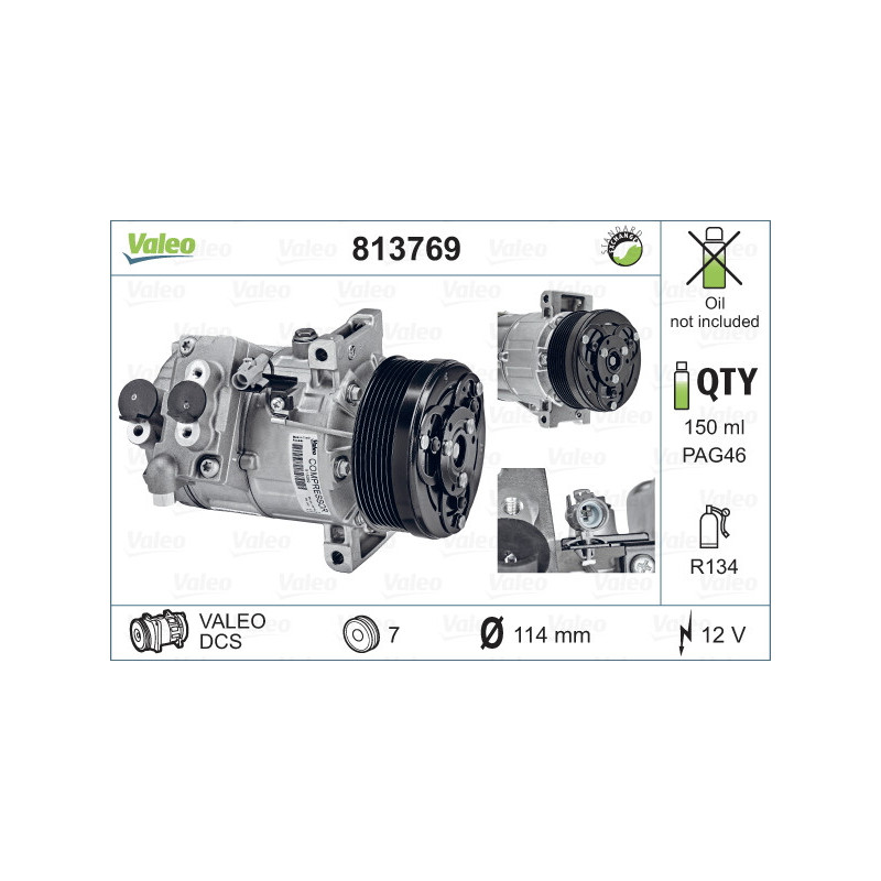 Compresseur de climatisation VALEO