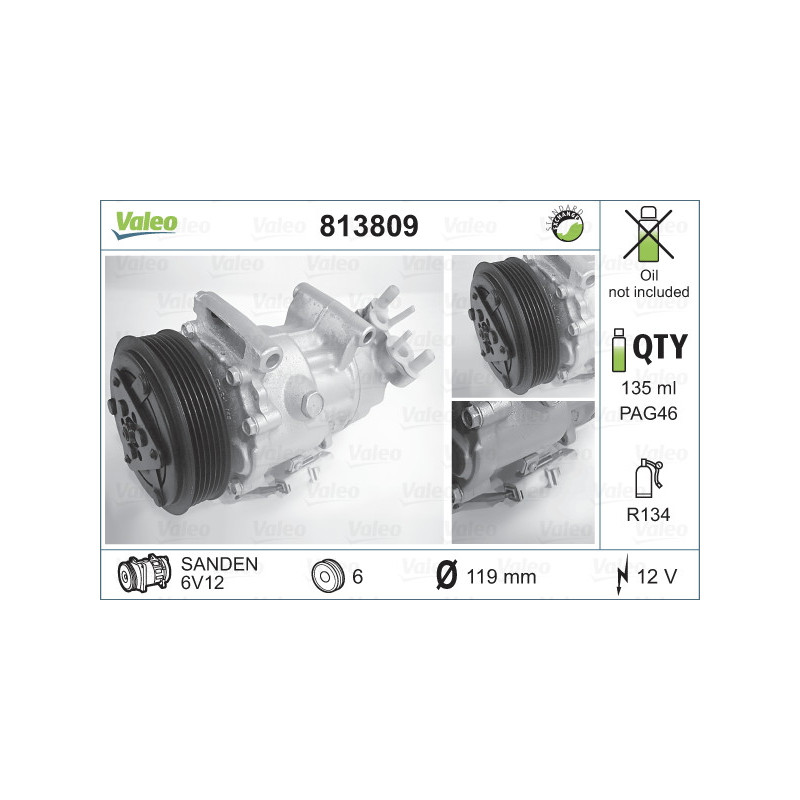 Compresseur de climatisation VALEO