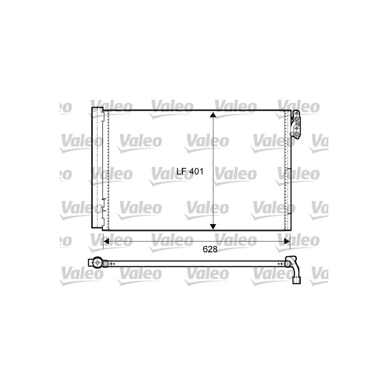 Condenseur de climatisation VALEO
