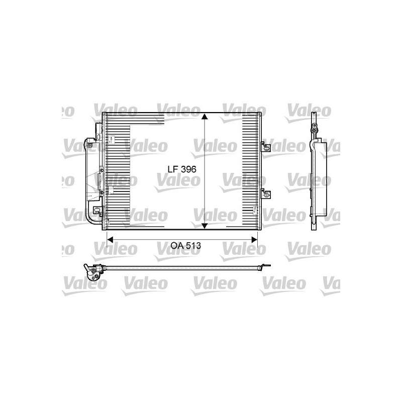 Condenseur de climatisation VALEO