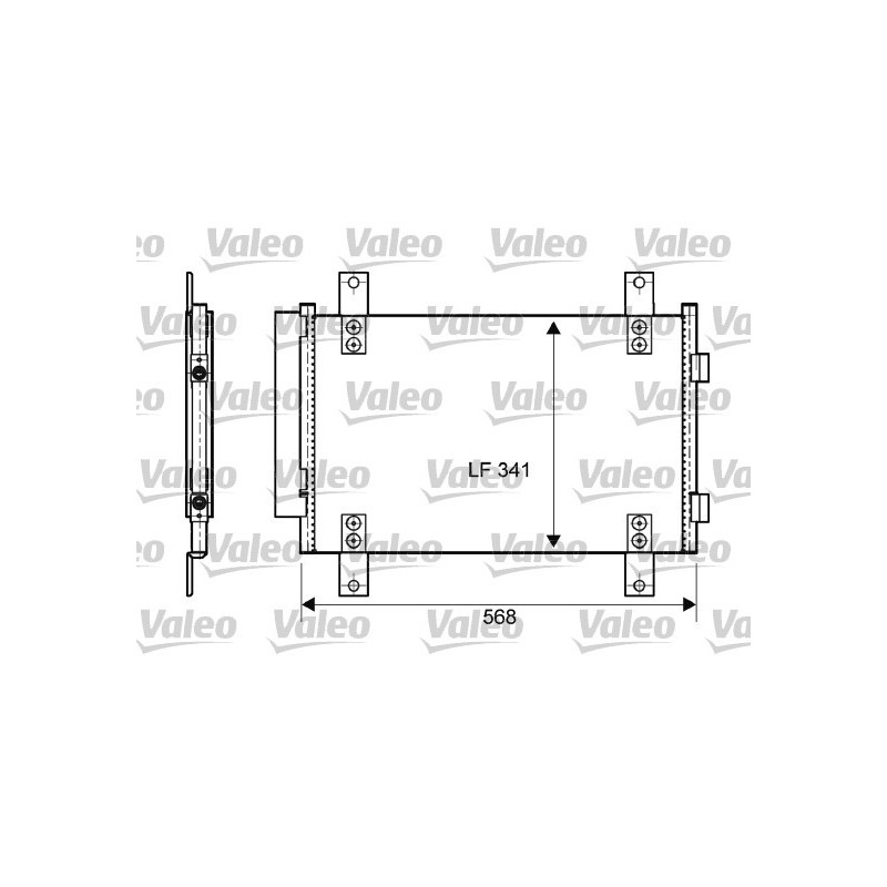 Condenseur de climatisation VALEO