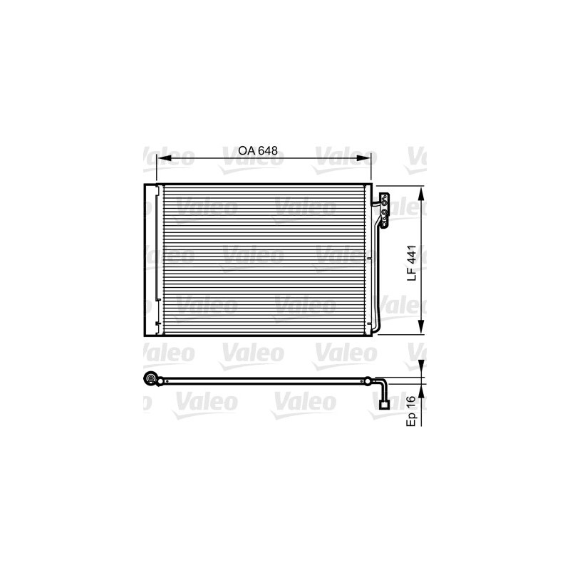 Condenseur de climatisation VALEO