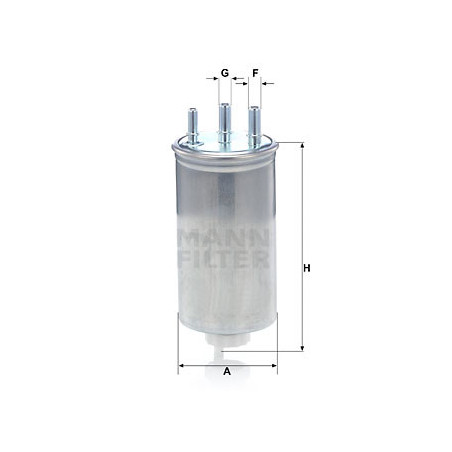 Filtre à carburant MANN-FILTER