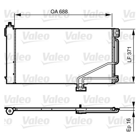Condenseur de climatisation...