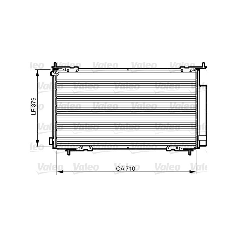 Condenseur de climatisation VALEO