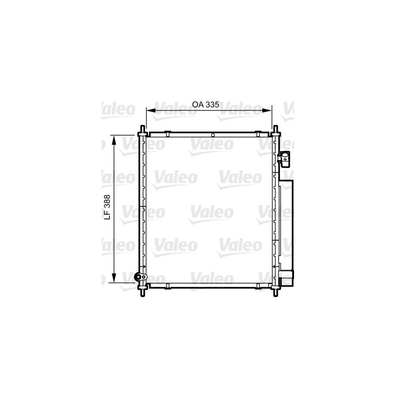 Condenseur de climatisation VALEO