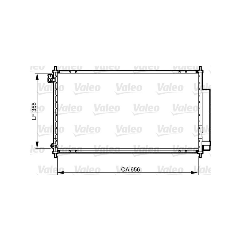 Condenseur de climatisation VALEO