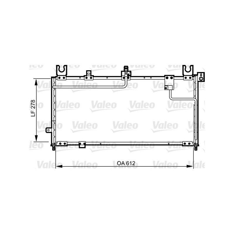 Condenseur de climatisation VALEO