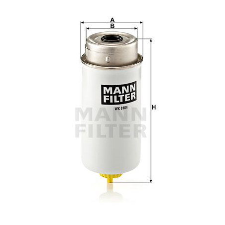 Filtre à carburant MANN-FILTER