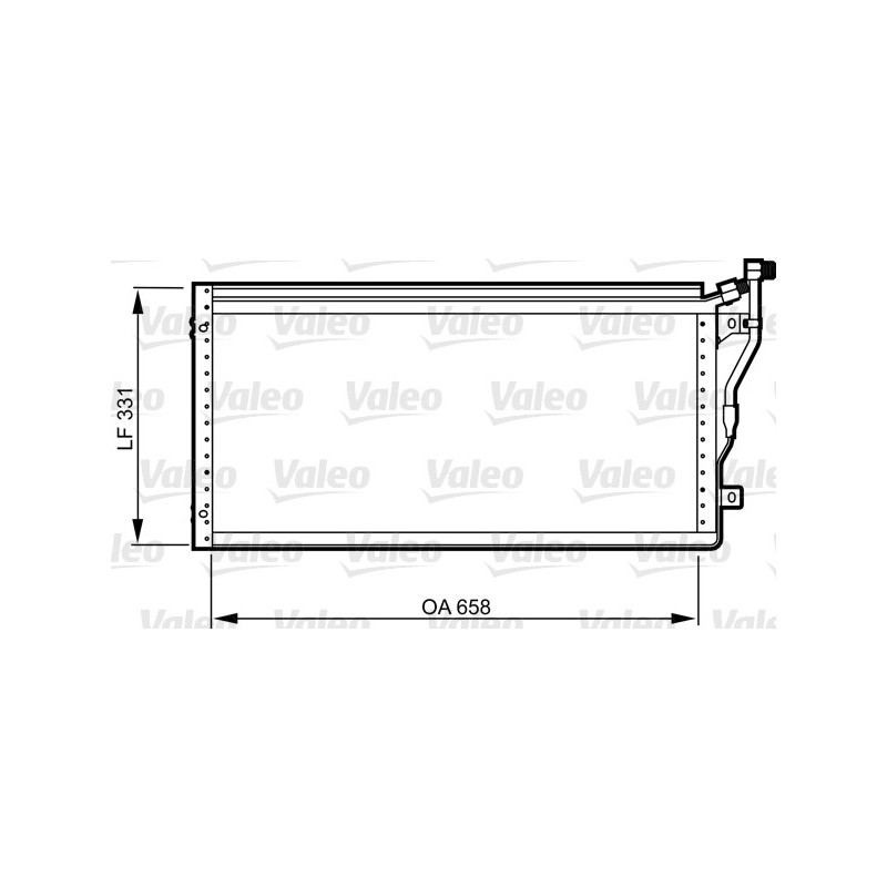 Condenseur de climatisation VALEO