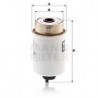 Filtre à carburant MANN-FILTER