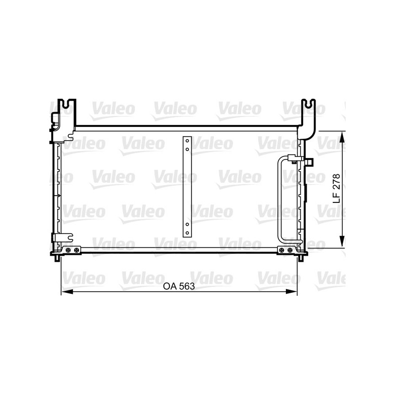 Condenseur de climatisation VALEO