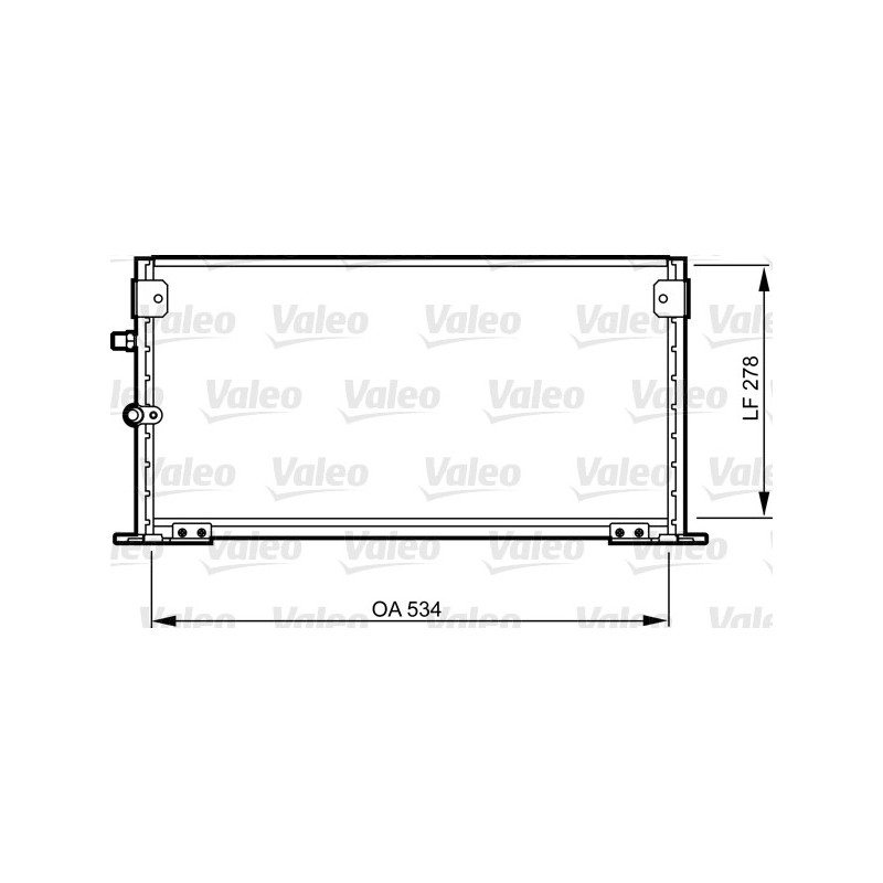 Condenseur de climatisation VALEO
