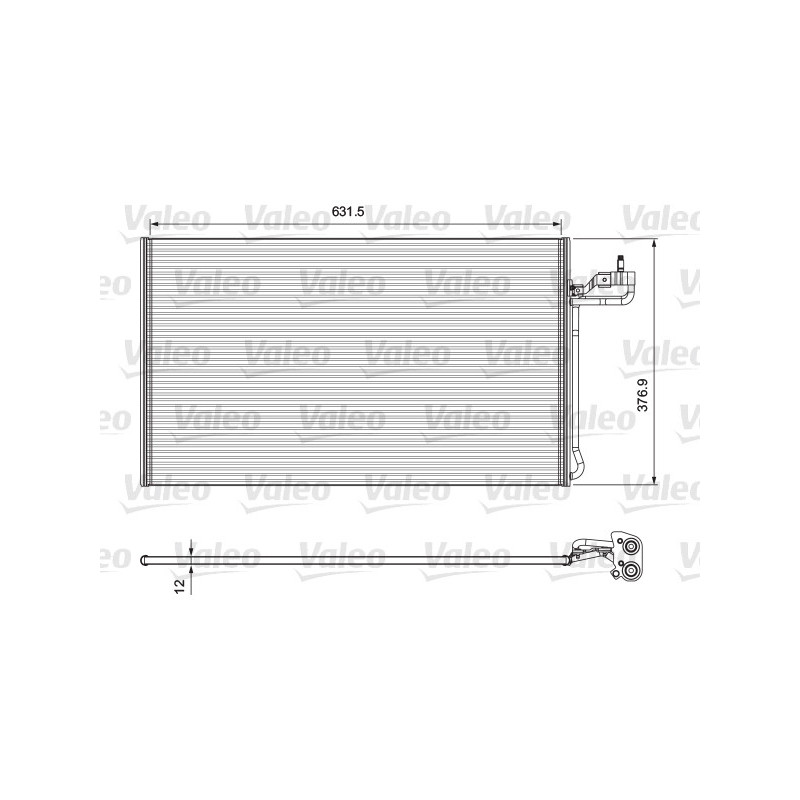 Condenseur de climatisation VALEO