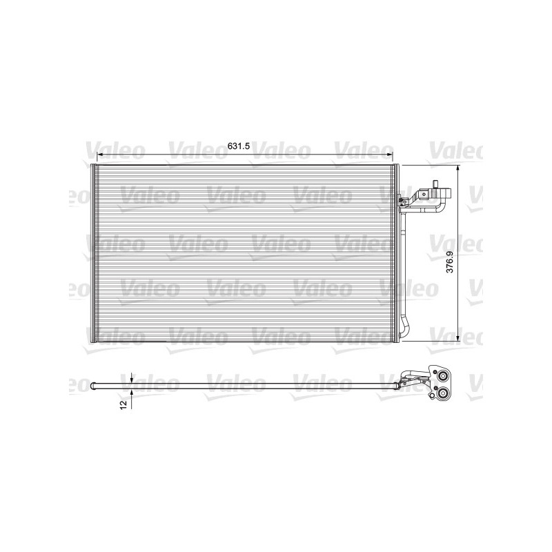 Condenseur de climatisation VALEO