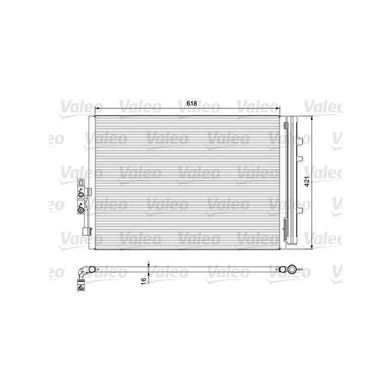 Condenseur de climatisation VALEO