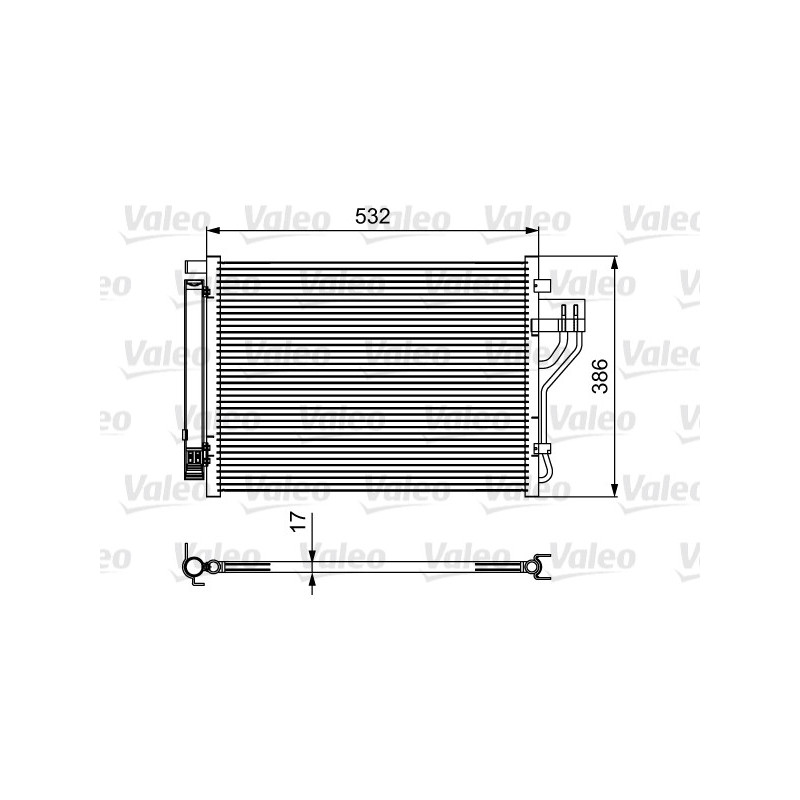 Condenseur de climatisation VALEO