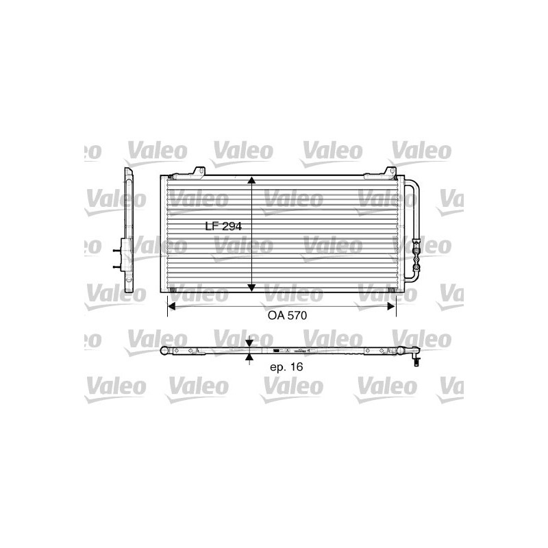 Condenseur de climatisation VALEO