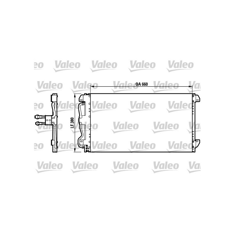 Condenseur de climatisation VALEO