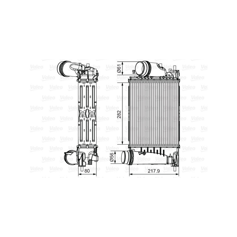 Intercooler (échangeur d'air) VALEO