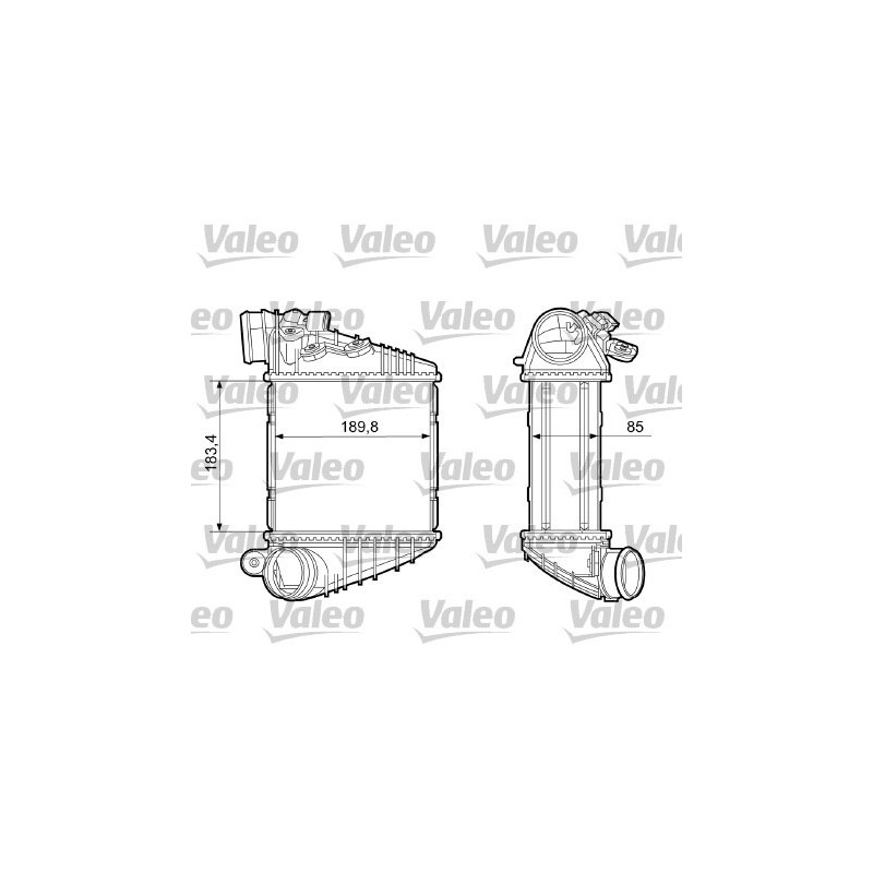 Intercooler (échangeur d'air) VALEO