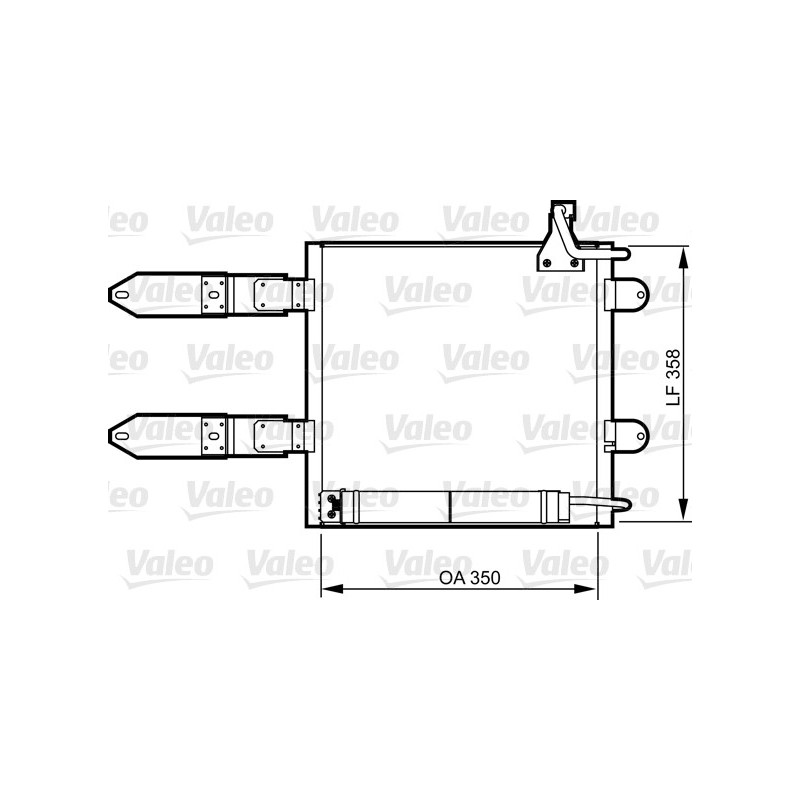 Condenseur de climatisation VALEO