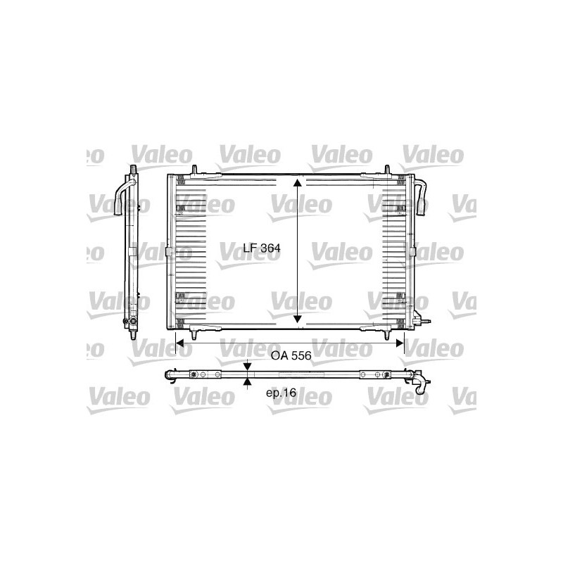 Condenseur de climatisation VALEO
