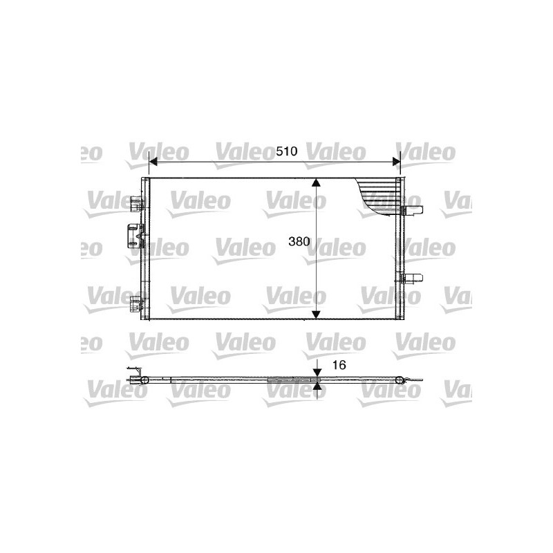 Condenseur de climatisation VALEO