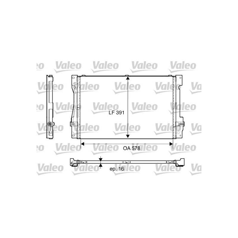 Condenseur de climatisation VALEO