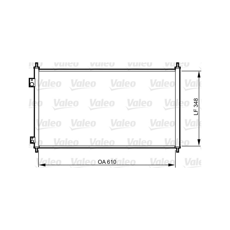 Condenseur de climatisation VALEO