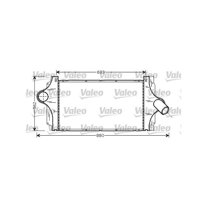 Intercooler (échangeur d'air) VALEO