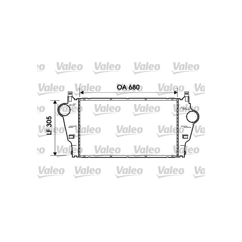 Intercooler (échangeur d'air) VALEO