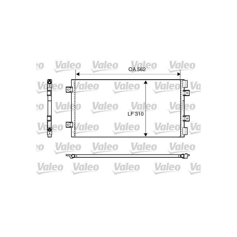 Condenseur de climatisation VALEO