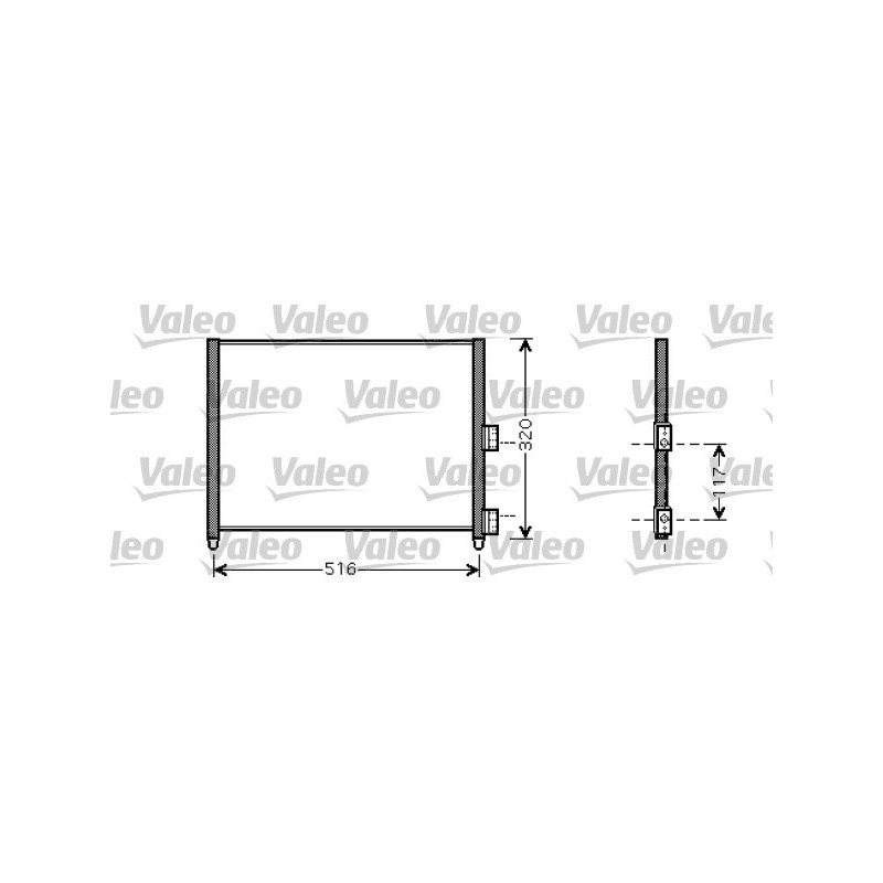 Condenseur de climatisation VALEO