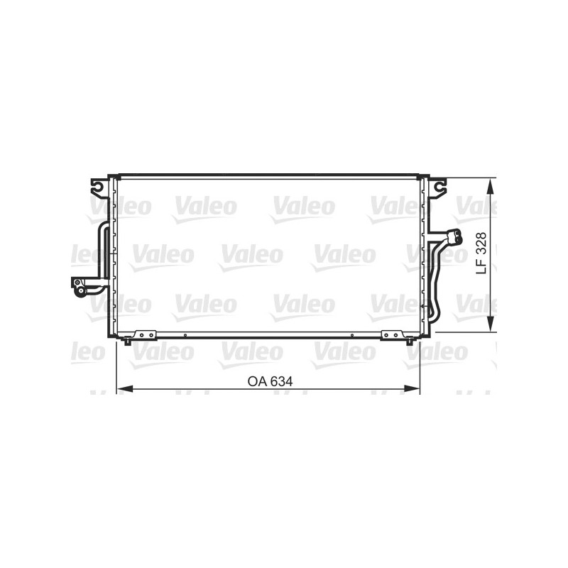 Condenseur de climatisation VALEO