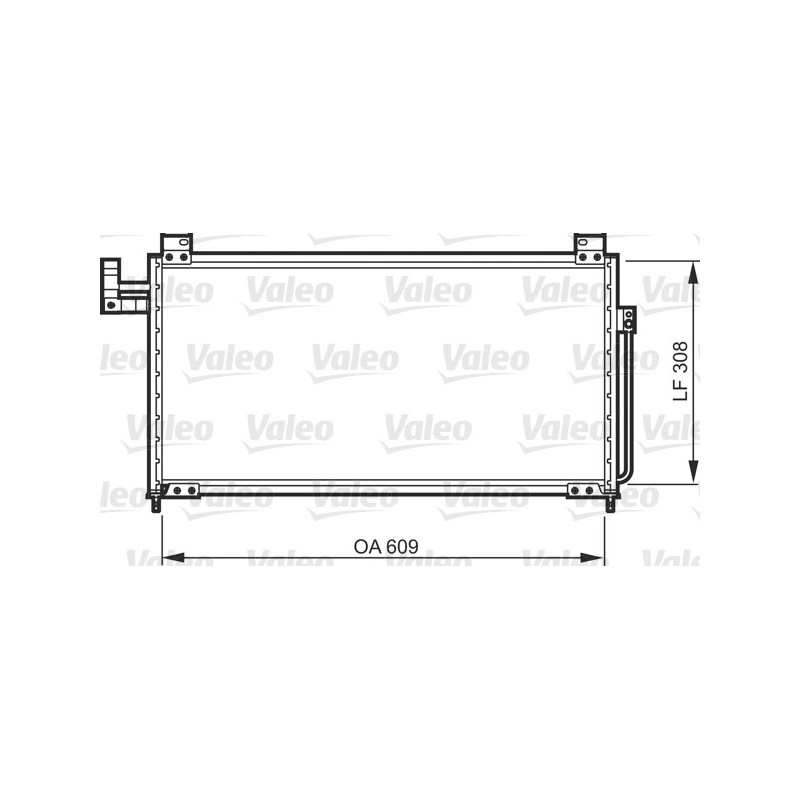 Condenseur de climatisation VALEO