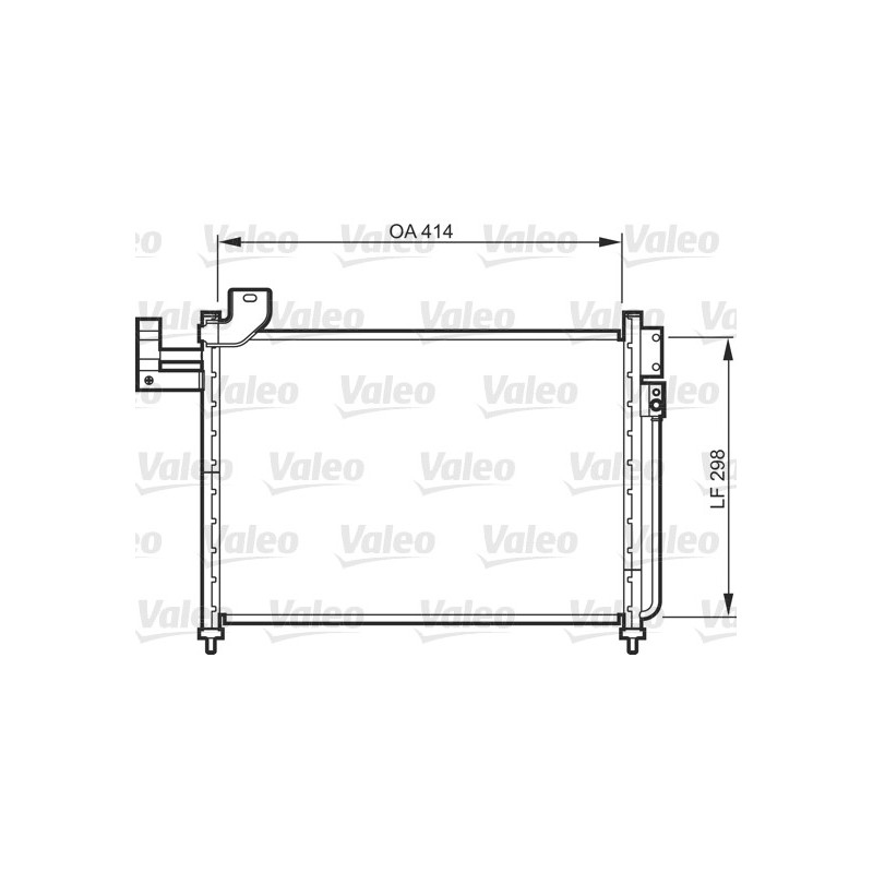 Condenseur de climatisation VALEO