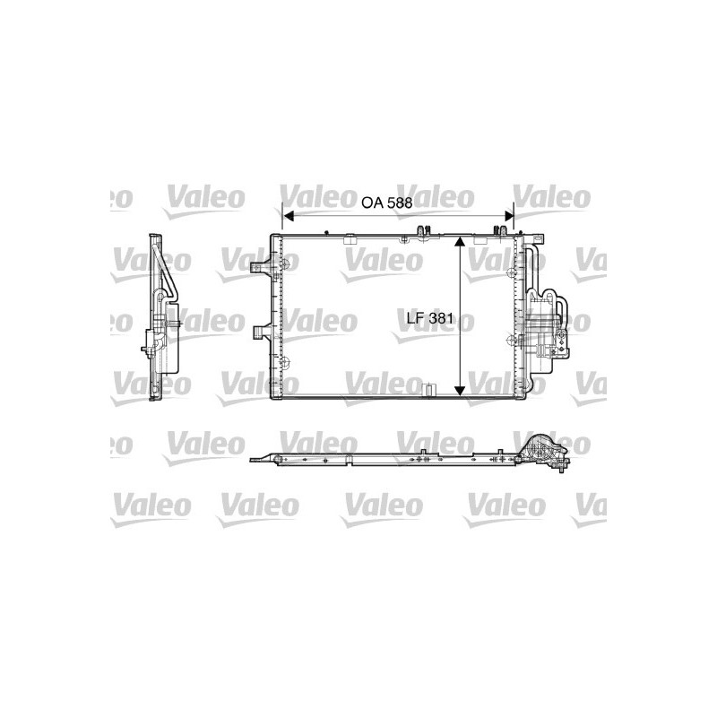Condenseur de climatisation VALEO