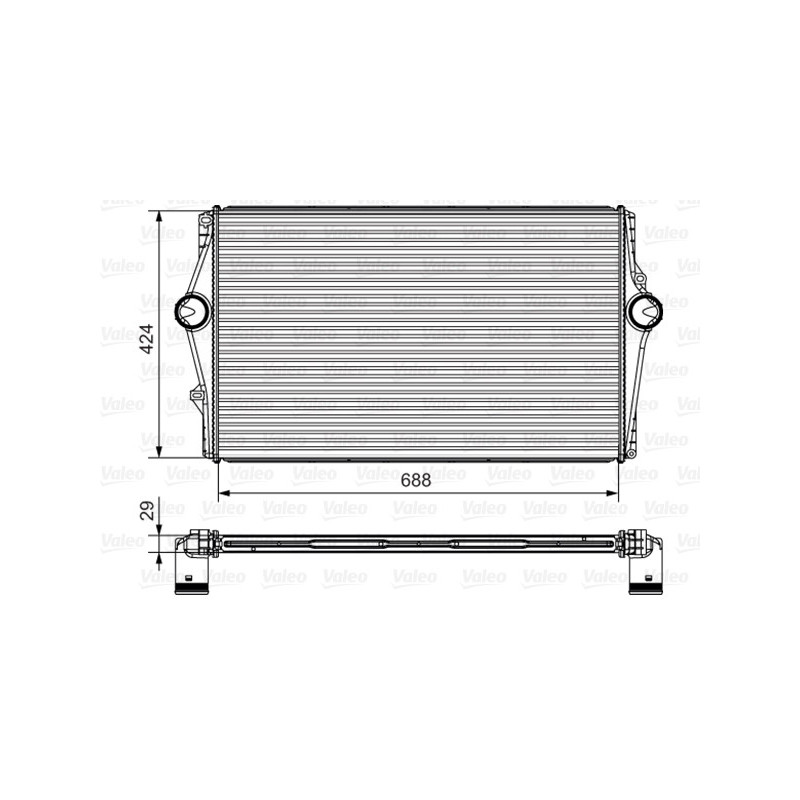 Intercooler (échangeur d'air) VALEO